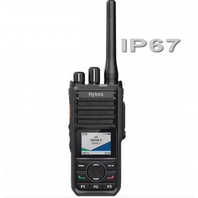 Hytera HP565 UHF
Radio UHF numérique avec licence, avec grand écran et clavier, étanche IP67, USB Type-C
