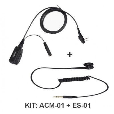 Hytera  OREILLETTE  ACM-01 + ES-01
