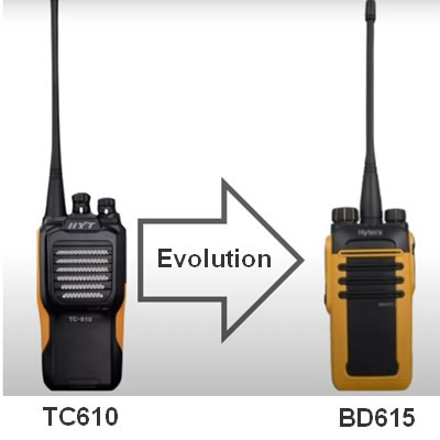 Evolution Du Hyt TC610 En BD615