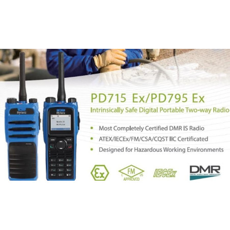 HYTERA PD715 EX UHF ATEX  DMR