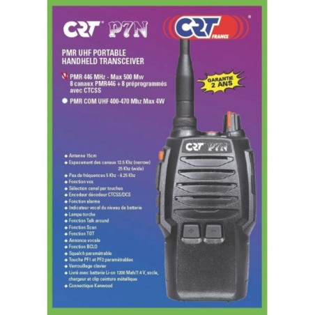 CRT P7N PMR446 (IP54) 4W