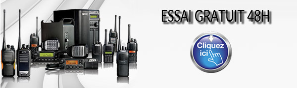 Essai gratuit de talkie-walkie 48h